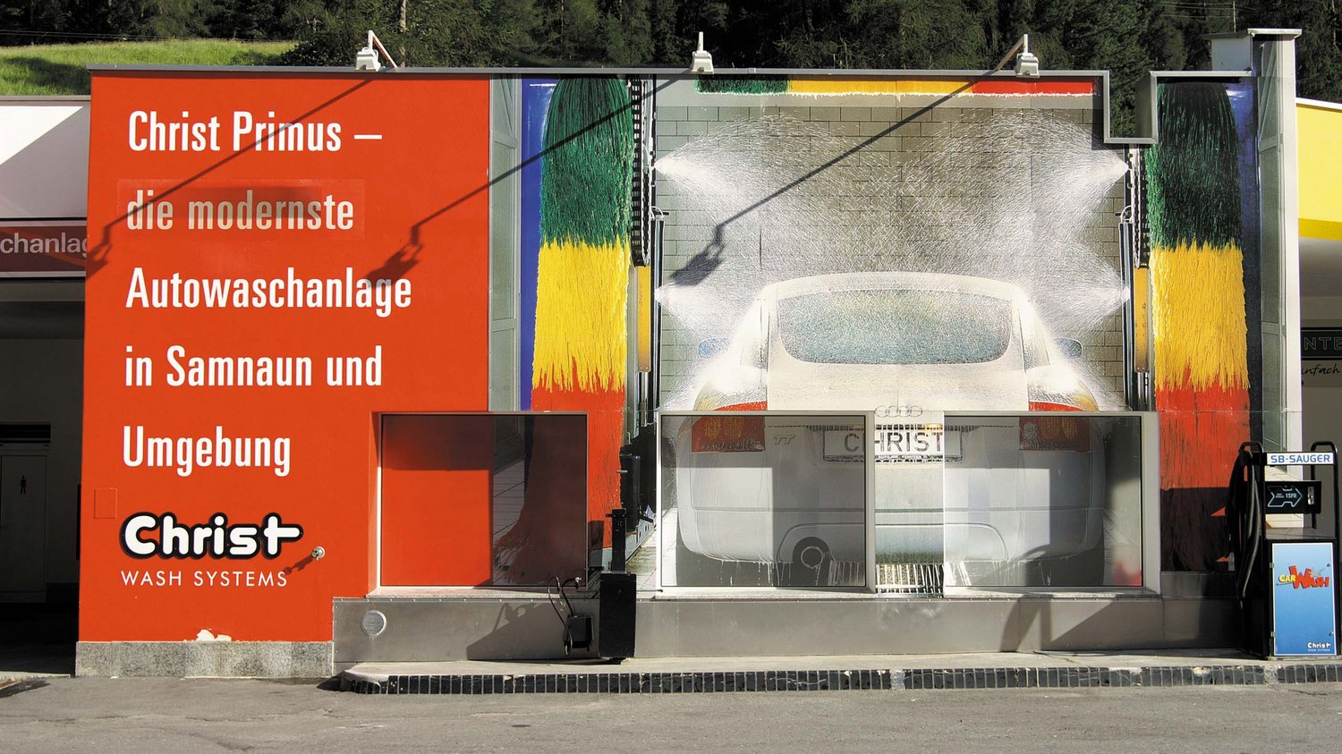 Samnaun: Tanken im Mobility Center Samnaun: Tanken im Mobility Center