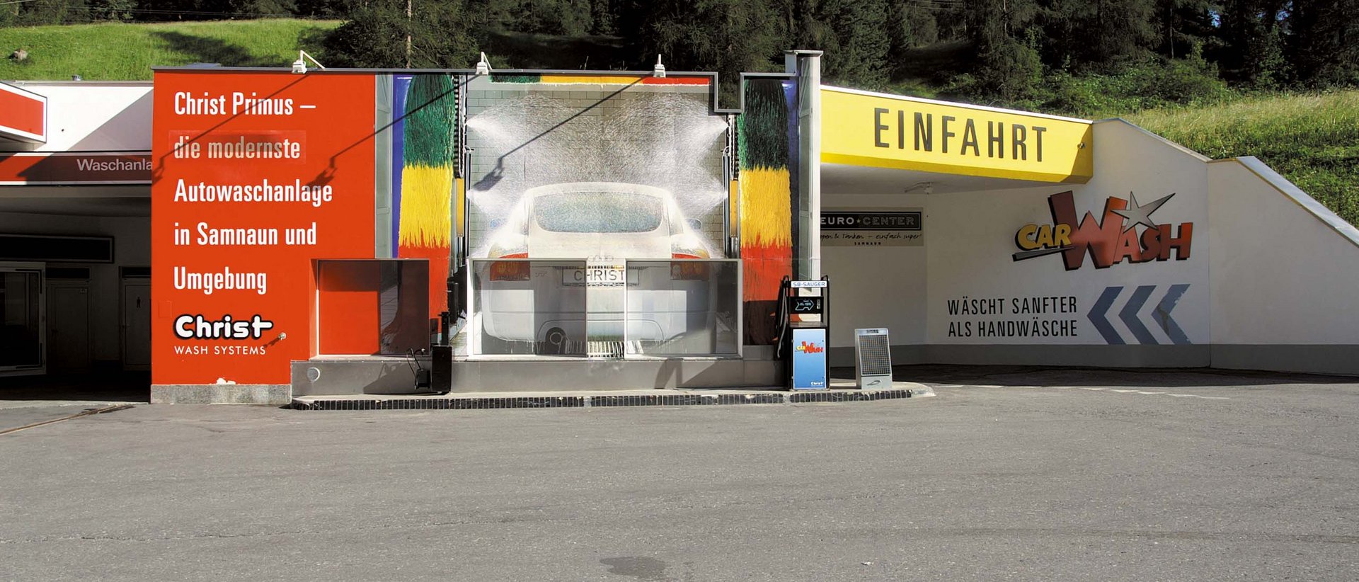 Visiting Engadin for events? Wash your car in Samnaun! Visiting Engadin for events? Wash your car in Samnaun!